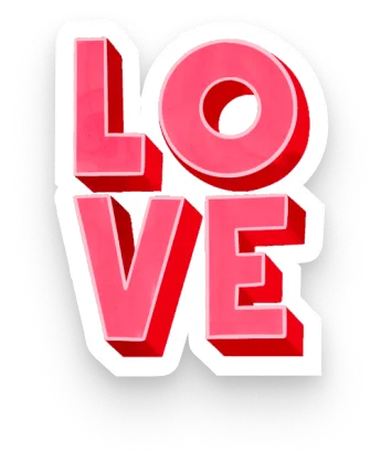 Love sticker